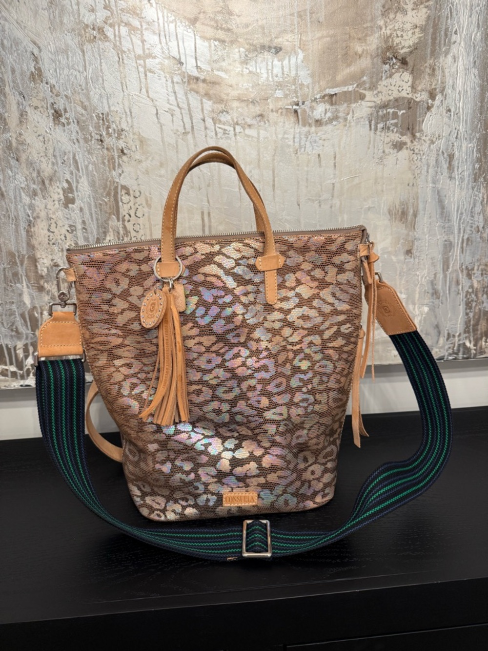 Consuela Iris Sling Bag - Iridescent Print